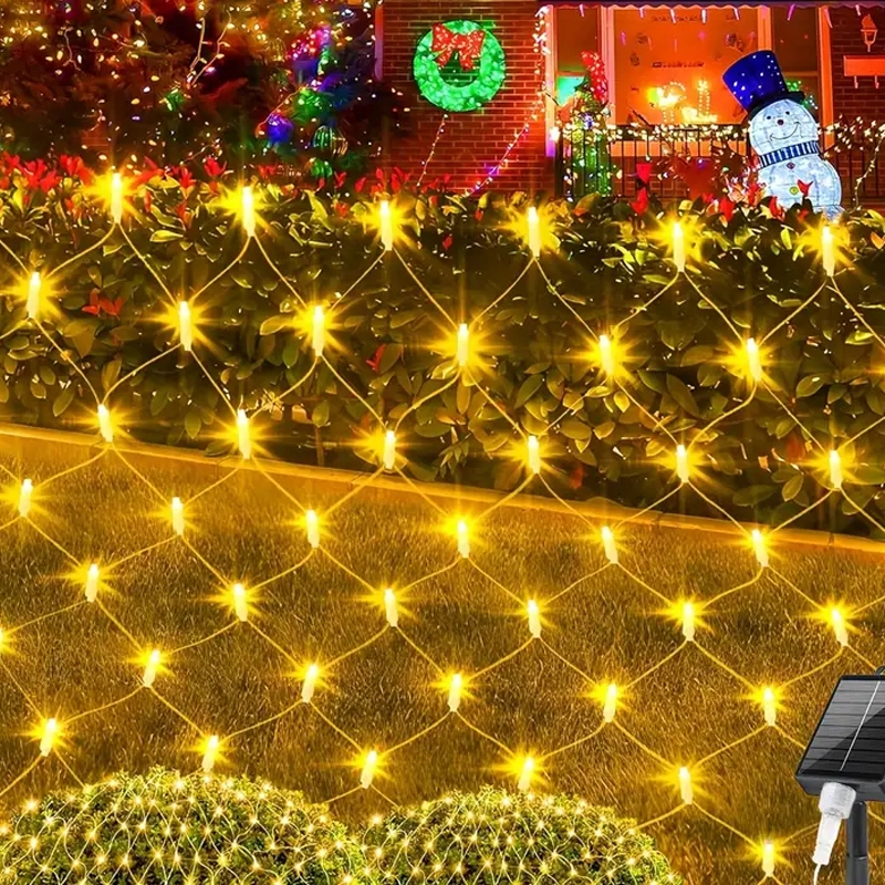 1Pc Outdoor Solar Net Lights 8 - مراجعة Outdoor Lighting Grid Screen وسعره