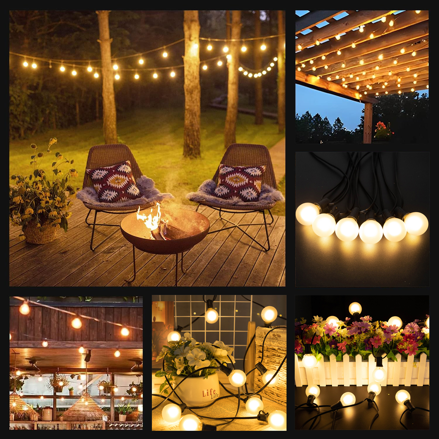 Waterproof G40 Led Lights Deco - مراجعة Outdoor Lighting Ideas For Party وسعره