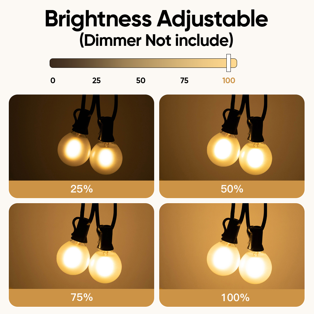Waterproof G40 Led Lights Deco - مراجعة Outdoor Lighting Ideas For Party وسعره