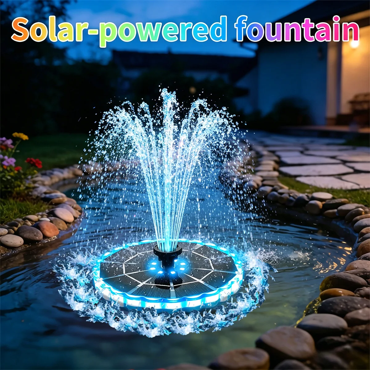 3.5W Outdoor Solar Fountain fo - مراجعة Outdoor Lighting Traditional وسعره