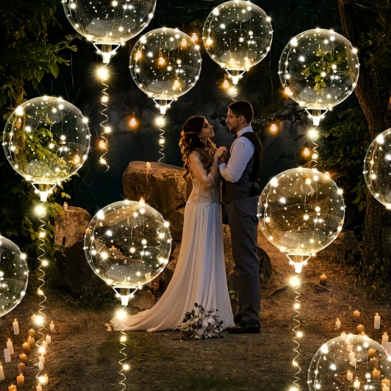 20pcs Set Bobo Balloons with L - مراجعة Outdoor Lighting Ideas For Party وسعره