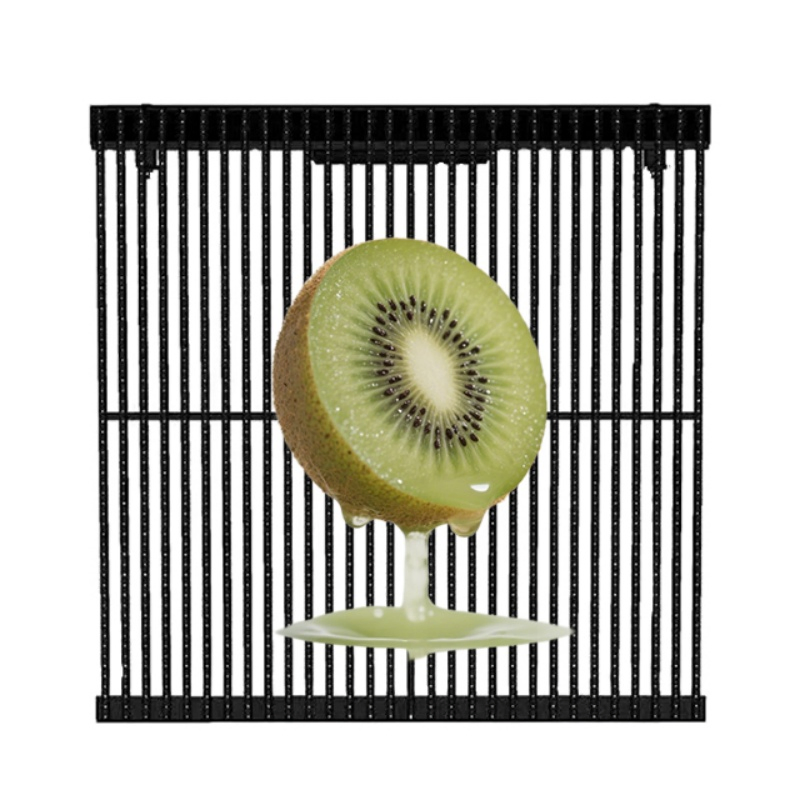 Grid Transparent LED Screen Wa - مراجعة Outdoor Lighting Grid Screen وسعره