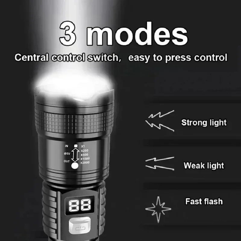 P50 High Brightness Flashlight - مراجعة Outdoor Lighting Ideas For Party وسعره