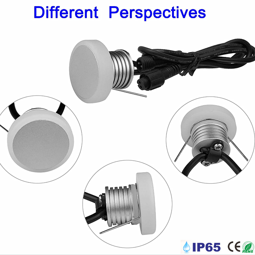 1W LED Recessed Led Wall Lamp  - مراجعة Outdoor Lighting On Stairs وسعره