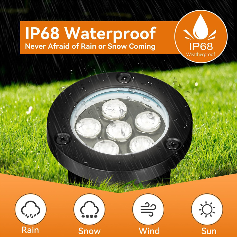 Landscape Light LED Undergroun - مراجعة Deck Step Light وسعره
