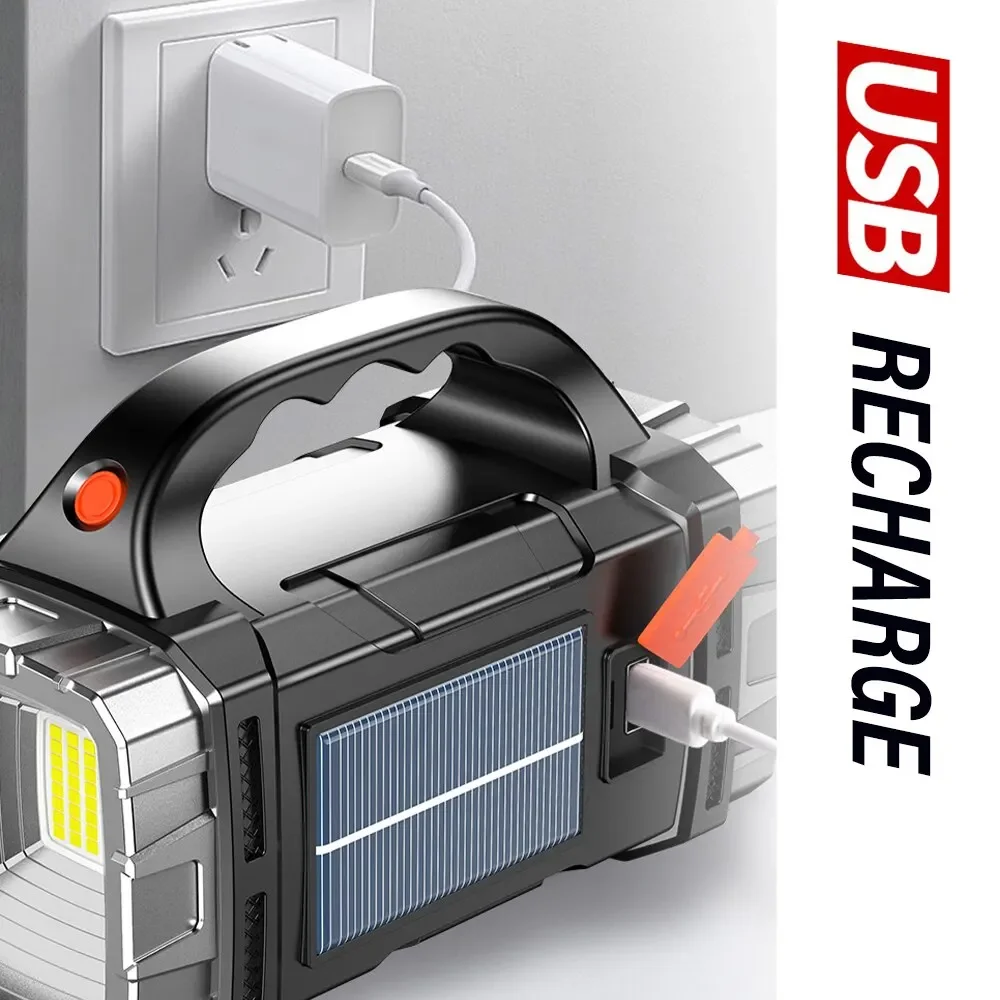 New Upgrade Rechargeable High  - مراجعة Outdoor Lighting Types وسعره
