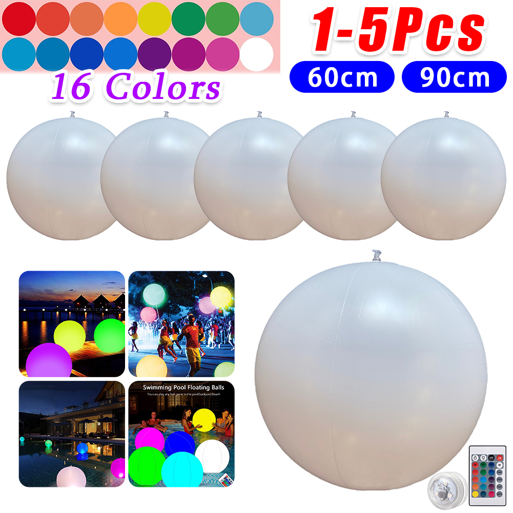 LED Glowing Balloon 16 Colors  - مراجعة Outdoor Lighting Ideas For Party وسعره