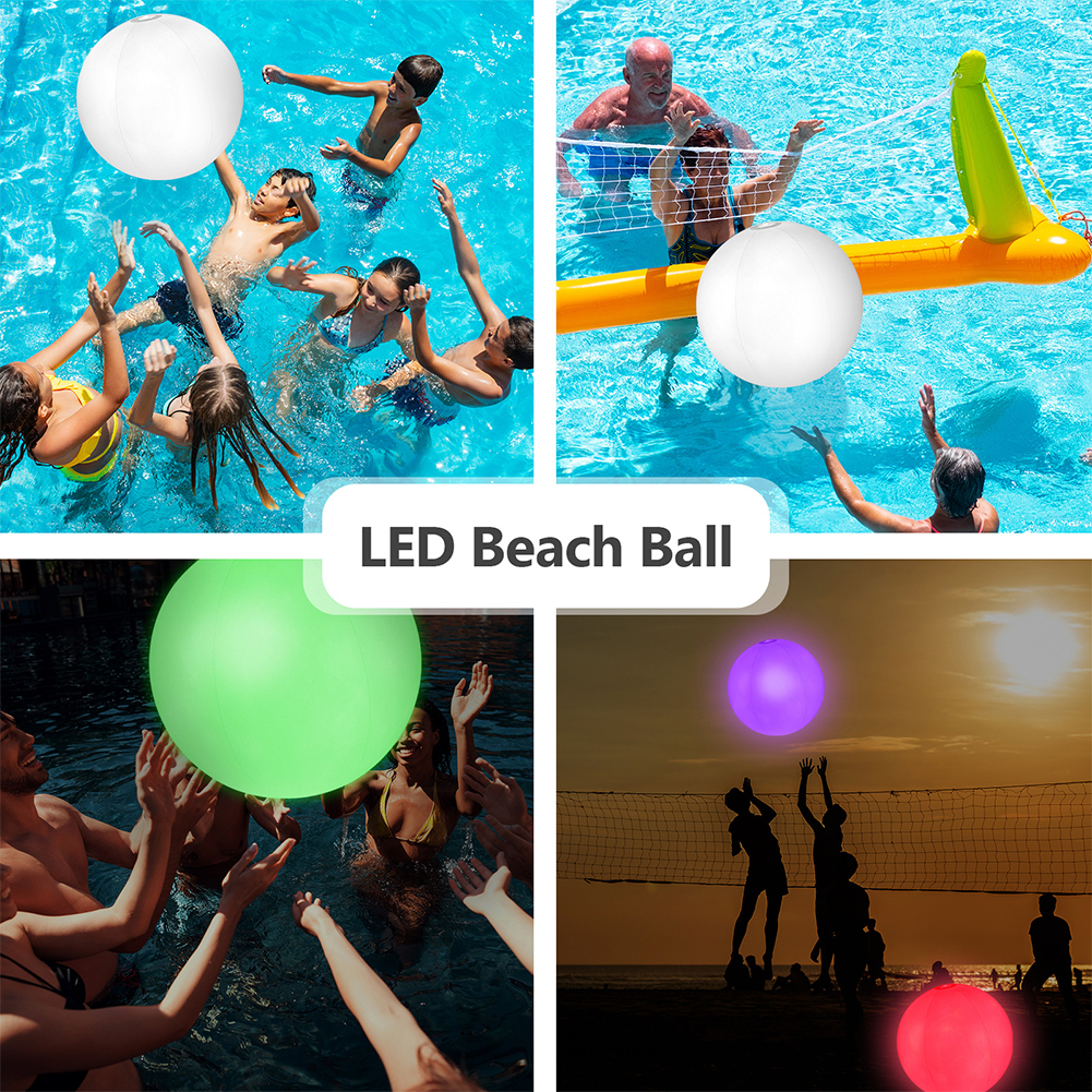 LED Glowing Balloon 16 Colors  - مراجعة Outdoor Lighting Ideas For Party وسعره