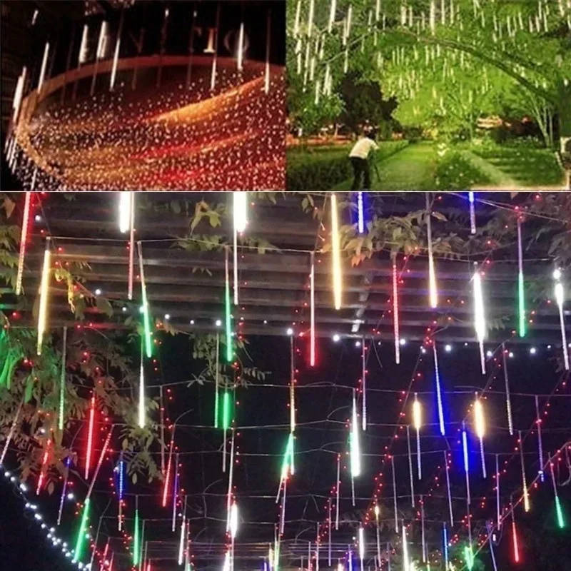 30cm /50cm Waterproof Meteor S - مراجعة Outdoor Lighting Ideas For Party وسعره