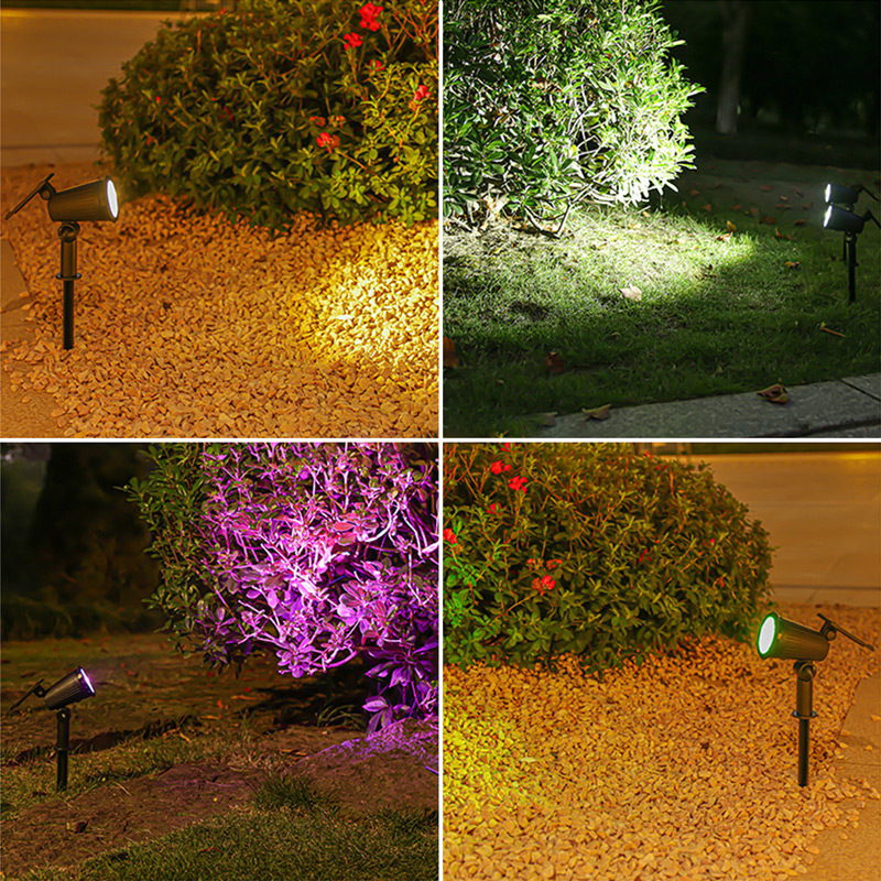 9 LED Solar Spotlights Outdoor - مراجعة Outdoor Lighting Options وسعره