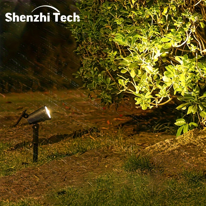 9 LED Solar Spotlights Outdoor - مراجعة Outdoor Lighting Options وسعره