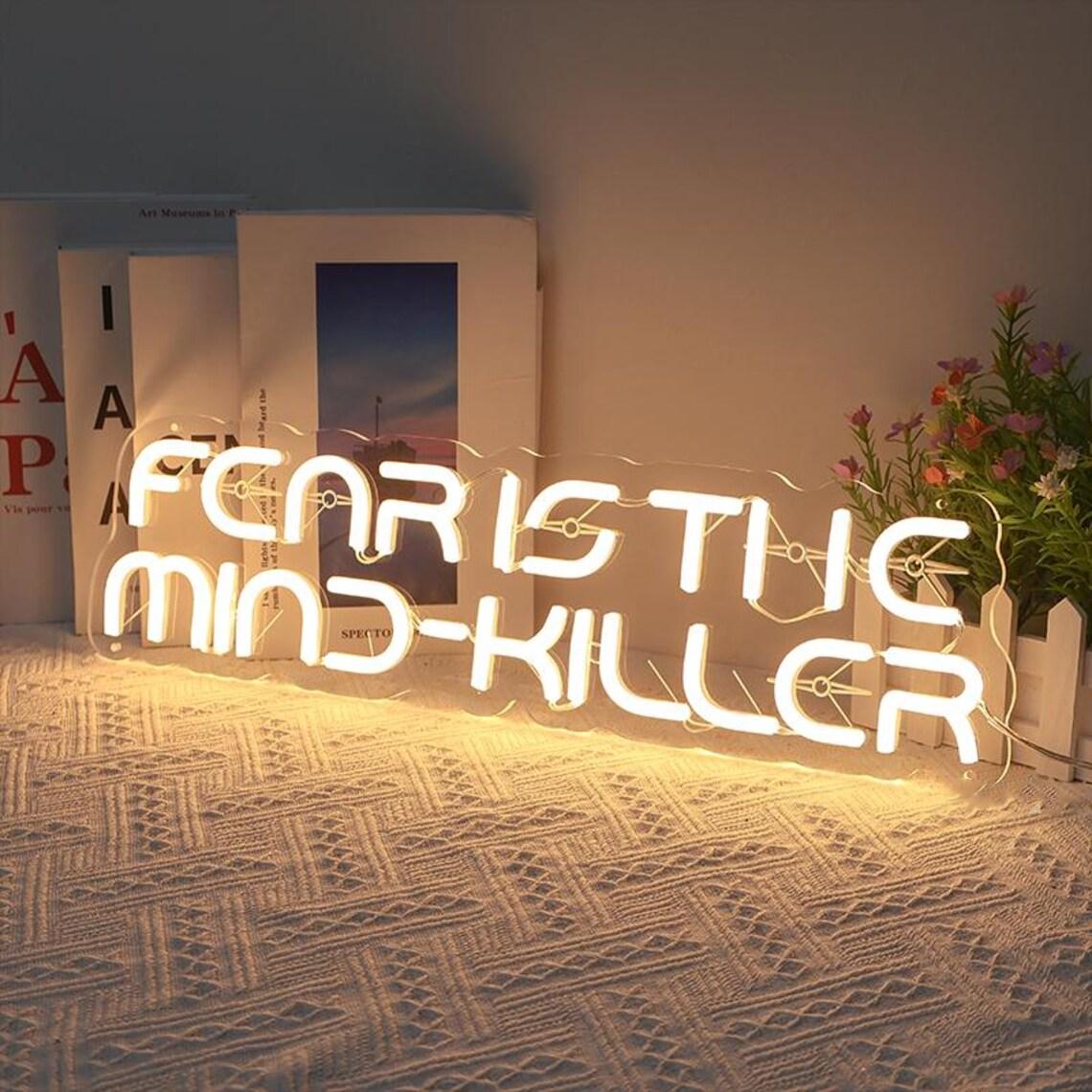 Fear Is The Mind-killer Led Ne - مراجعة Outdoor Lighting Quotes وسعره