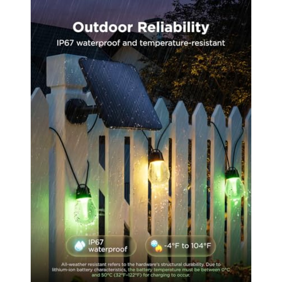 Outdoor Solar String Lights 33 - مراجعة Outdoor Lighting Controller وسعره