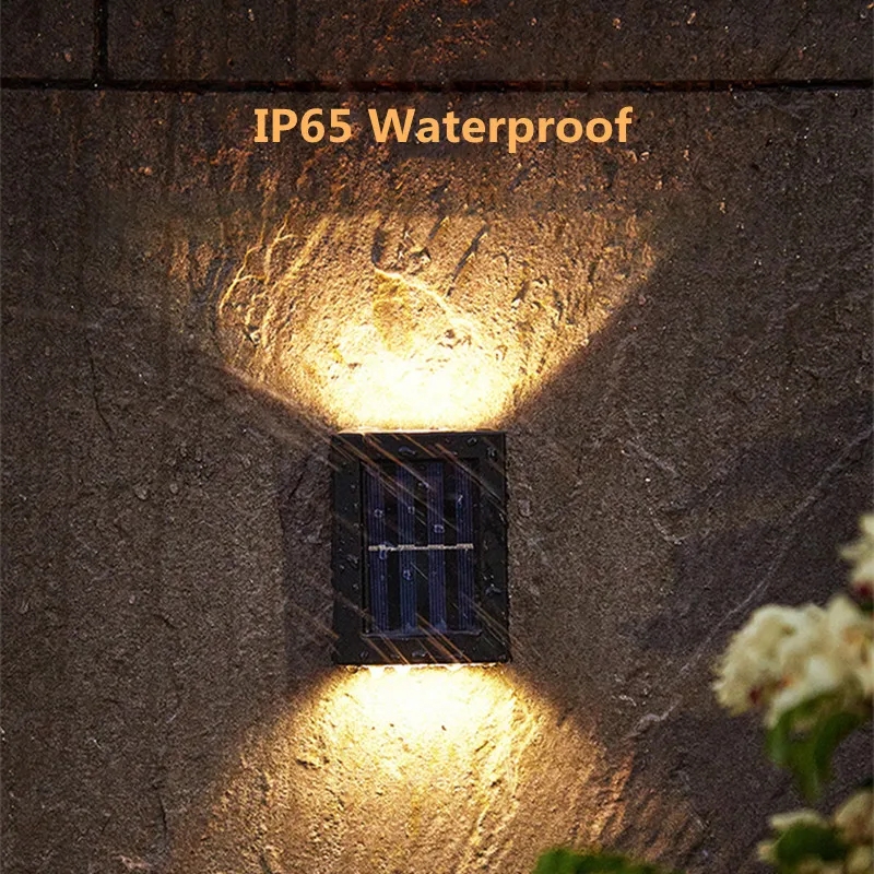 Solar LED Outdoor Light Solar  - مراجعة Outdoor Lighting Sconce وسعره