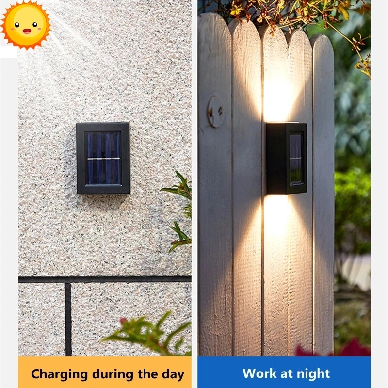 Solar LED Outdoor Light Solar  - مراجعة Outdoor Lighting Sconce وسعره