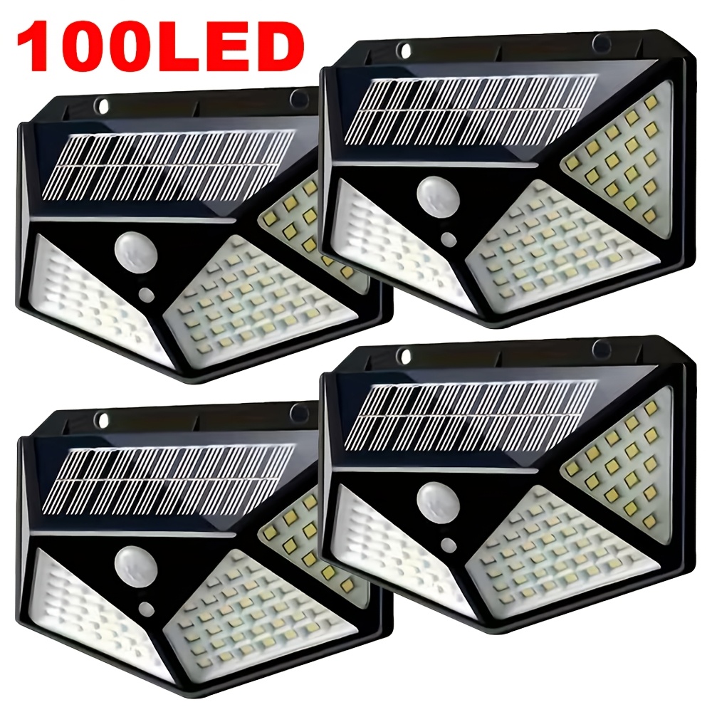 100LED Outdoor Solar Garden Li - مراجعة Outdoor Lighting Sconce وسعره
