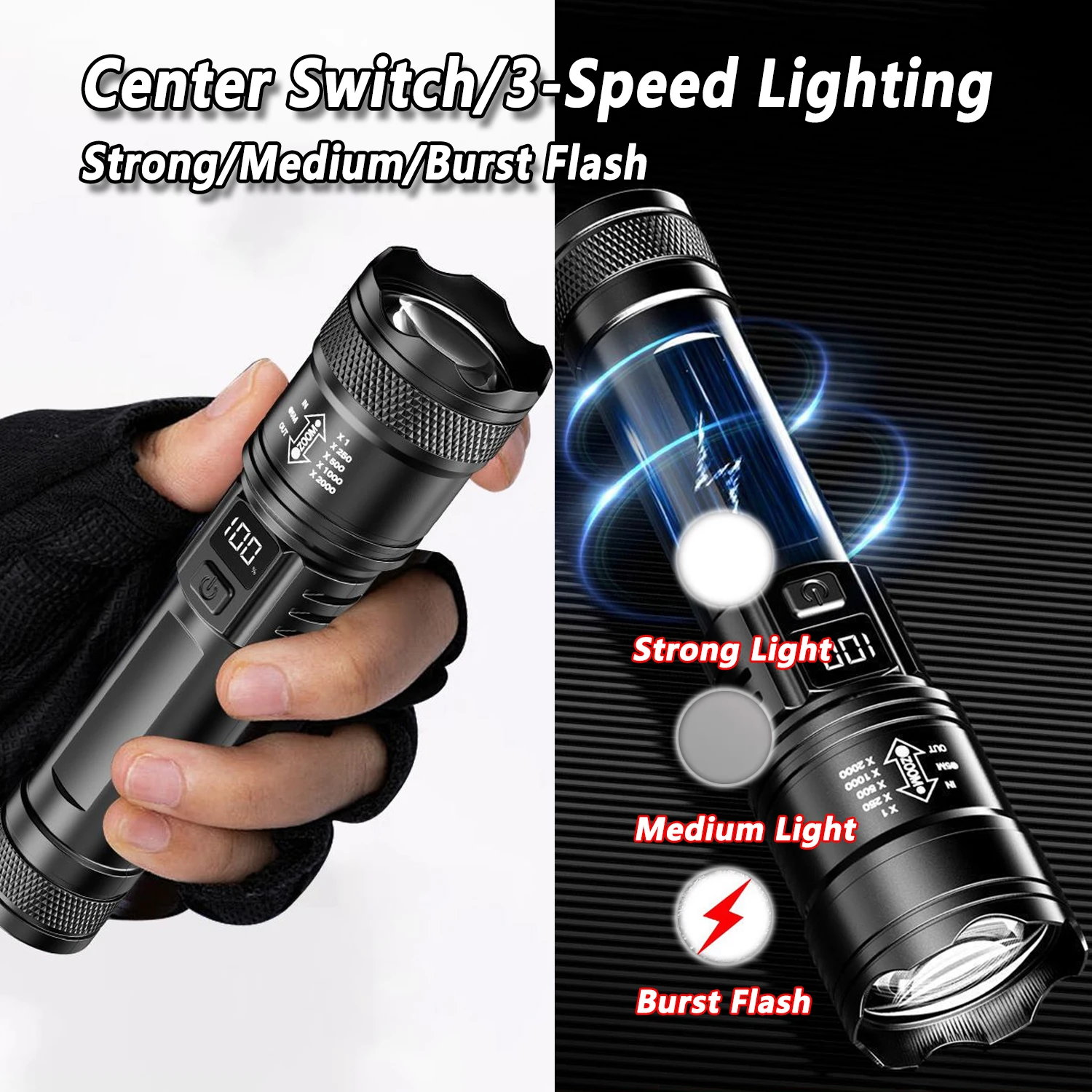 Ultra Bright LED Flashlight 20 - مراجعة Outdoor Lighting Types وسعره