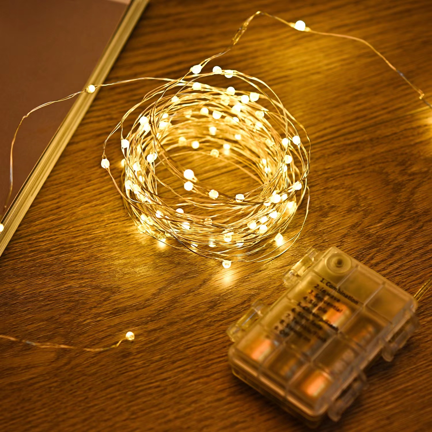 Wedding Copper Silver Wire Gar - مراجعة Outdoor Lighting Ideas For Party وسعره