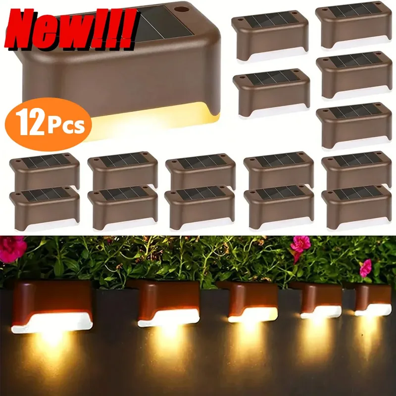 1-12 Pack Solar Deck Lights Ou - مراجعة Deck Step Light وسعره