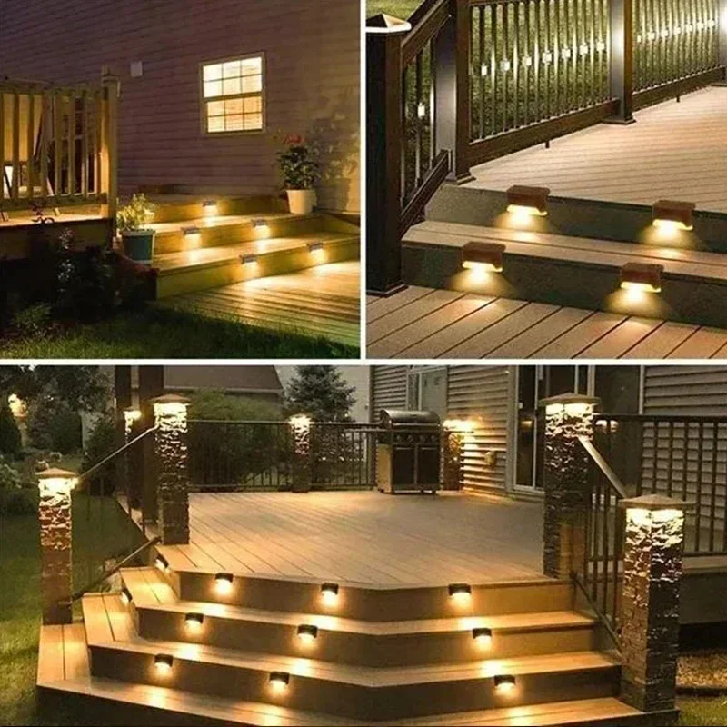 1-12 Pack Solar Deck Lights Ou - مراجعة Deck Step Light وسعره