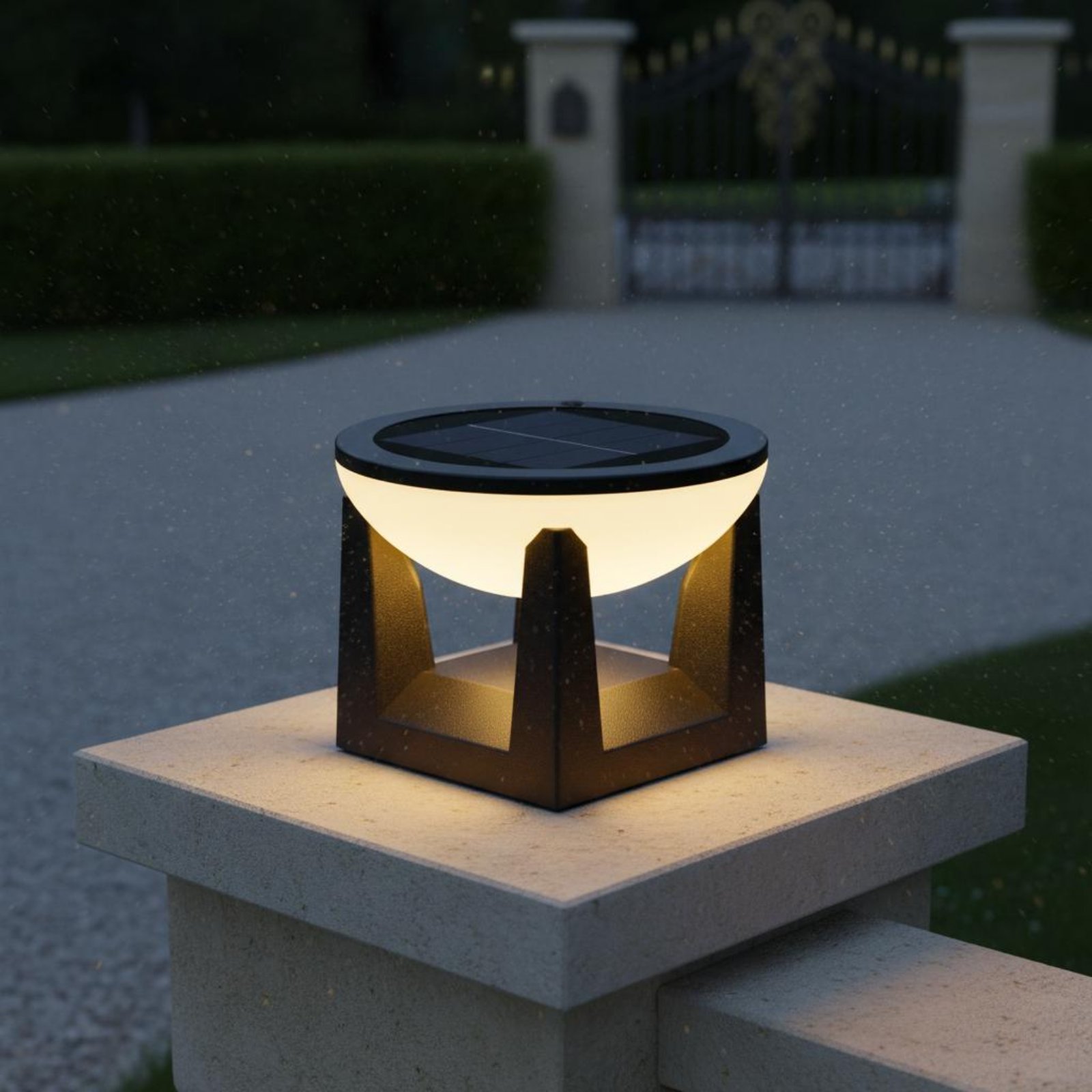 Solar Post Light Easy to Insta - مراجعة Outdoor Lighting Traditional وسعره