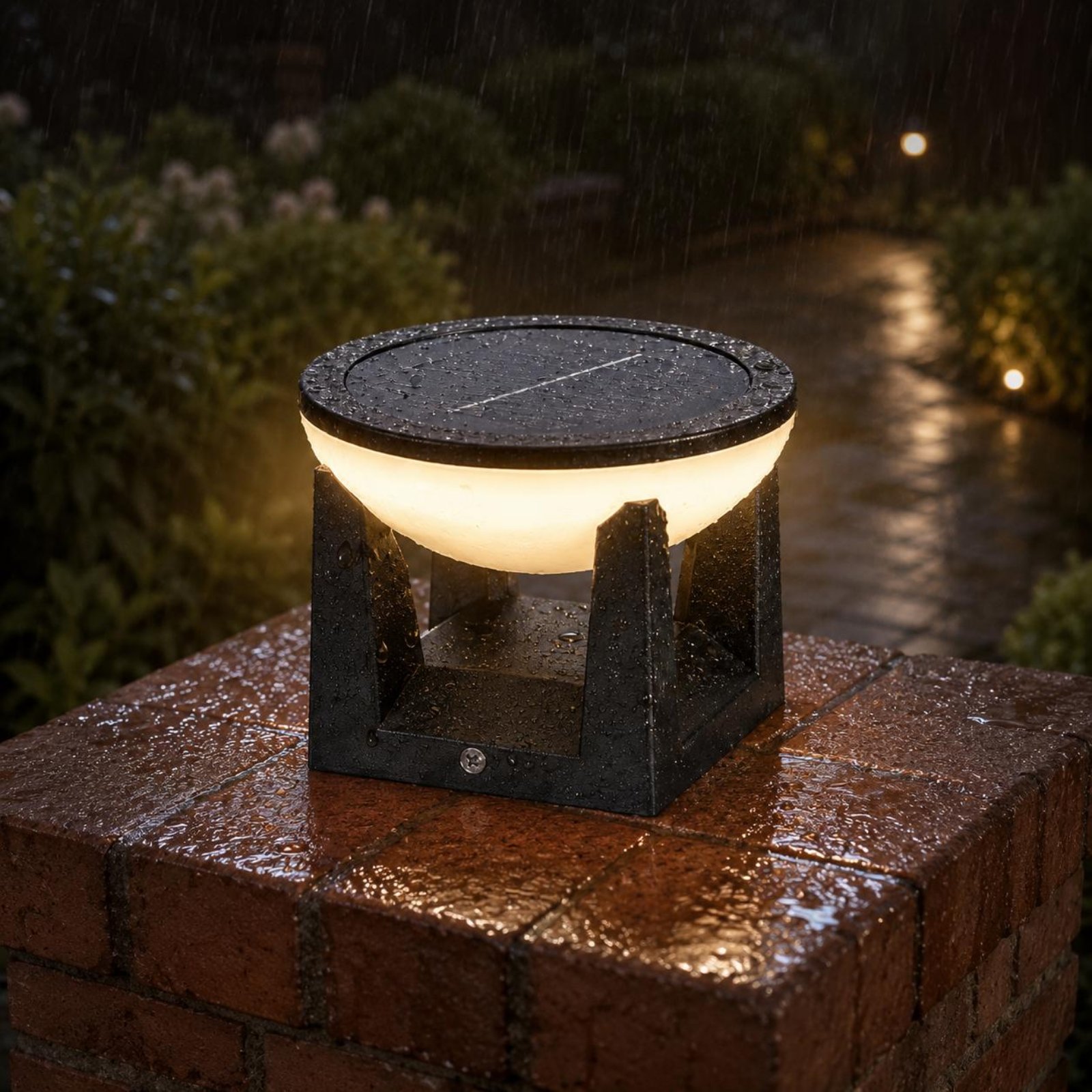 Solar Post Light Easy to Insta - مراجعة Outdoor Lighting Traditional وسعره