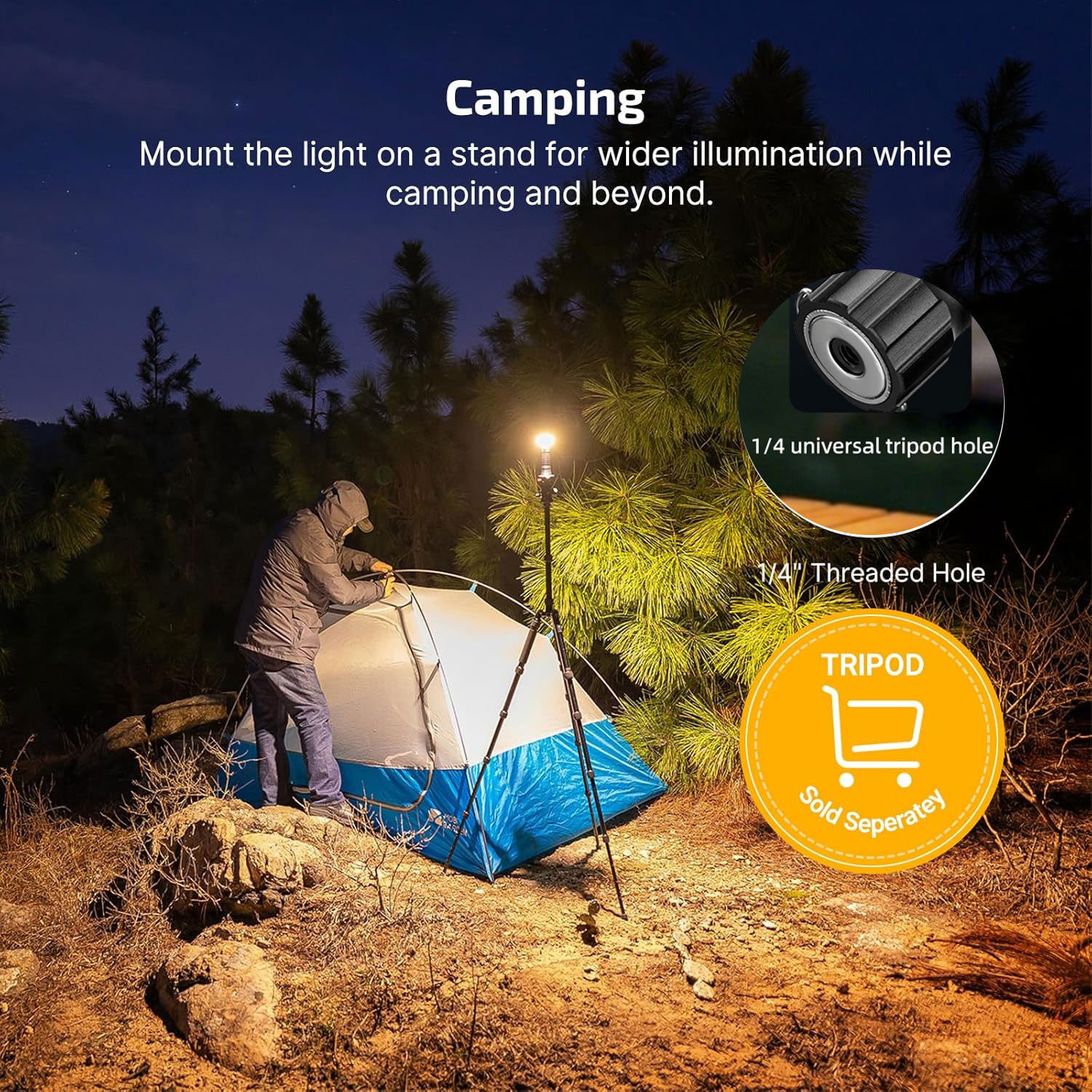 Rechargeable High Lumen Flashl - مراجعة Outdoor Lighting Options وسعره
