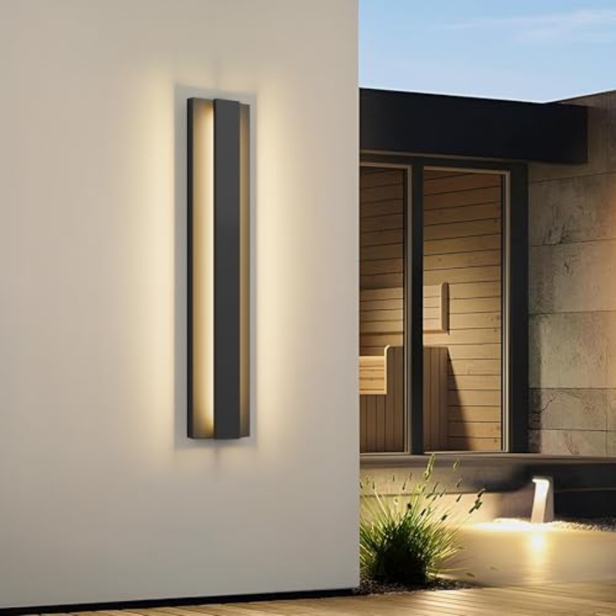 LamQee 23.6 ch Modern Outdoor  - مراجعة Outdoor Lighting Sconce وسعره