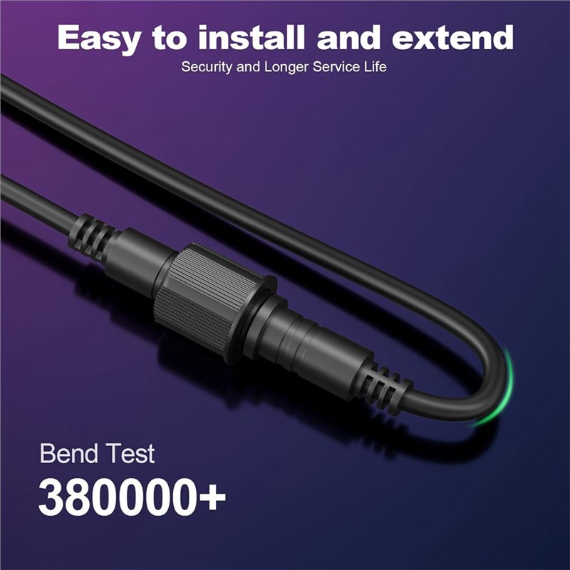 【RECOMENDAR】10FT Extension Cab - مراجعة Outdoor Lighting Govee وسعره