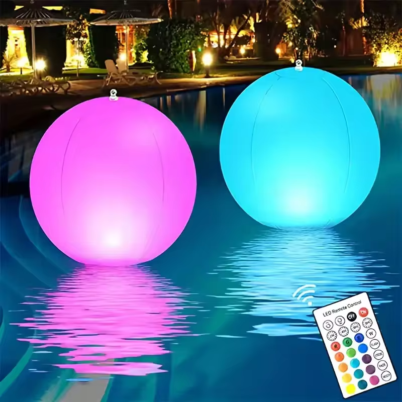 1-5PCS Floating Pool Lights wi - مراجعة Outdoor Lighting Ideas For Party وسعره