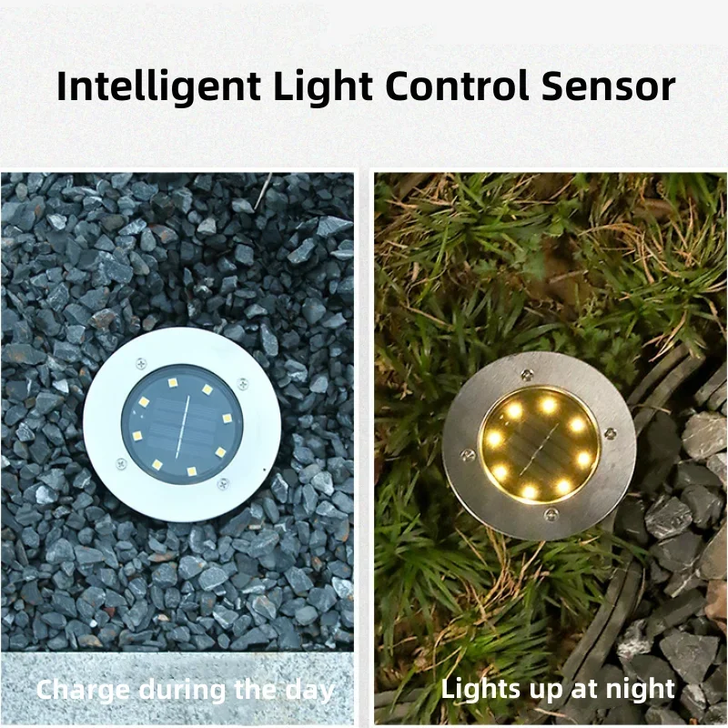 4Pcs LED Solar Garden Lights O - مراجعة Deck Step Light وسعره