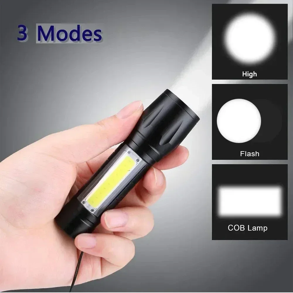 Portable COB+LED Camping Light - مراجعة Outdoor Lighting Ideas For Party وسعره