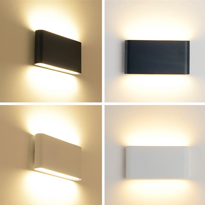 6W 12W LED Wall Lamp Outdoor W - مراجعة Outdoor Lighting On Stairs وسعره
