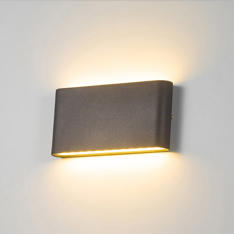 6W 12W LED Wall Lamp Outdoor W - مراجعة Outdoor Lighting On Stairs وسعره