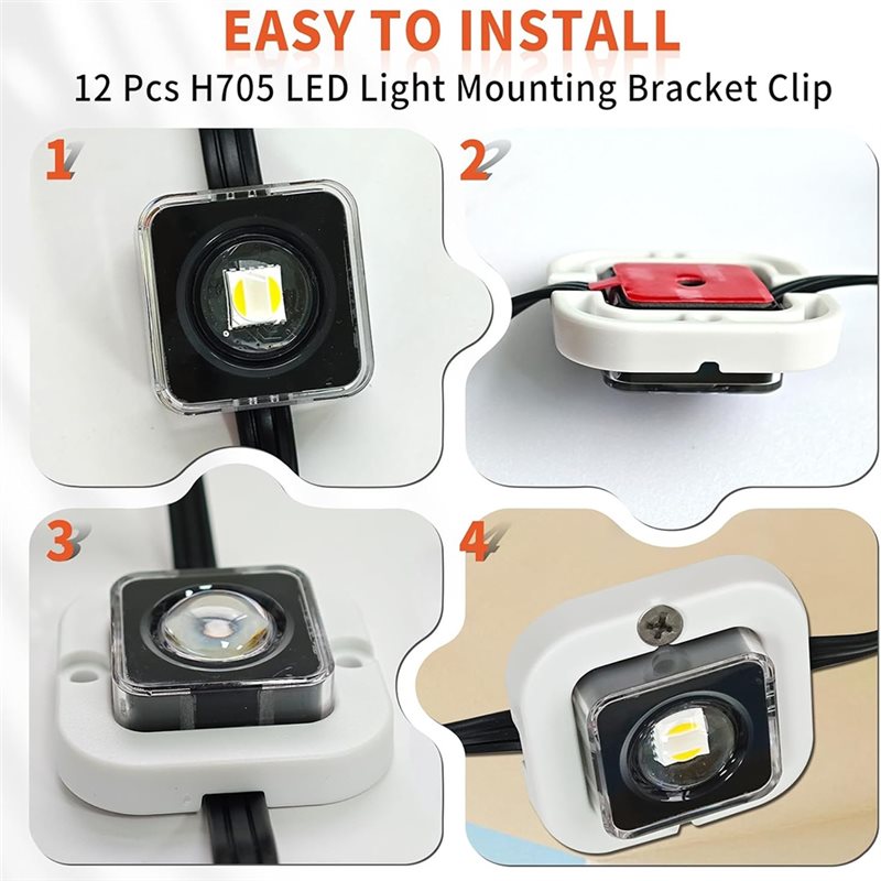 M11K-Mounting Bracket Set(50Pc - مراجعة Outdoor Lighting Govee وسعره