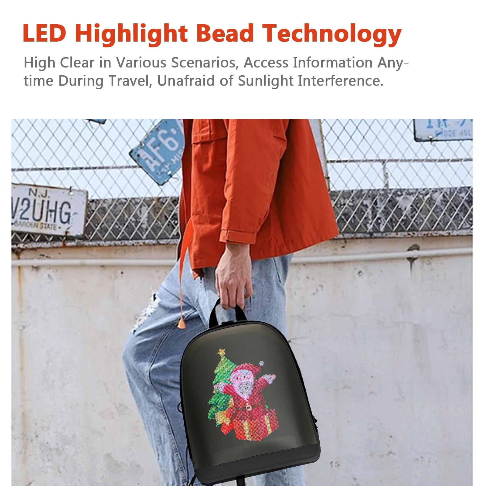LED Backpack Smart Screen Outd - مراجعة Outdoor Lighting Controller وسعره