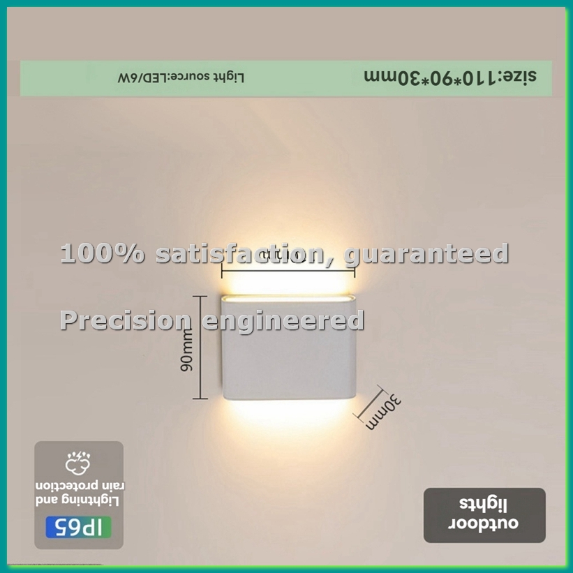 LED Wall Sconce Waterproof Out - مراجعة Outdoor Lighting Sconce وسعره
