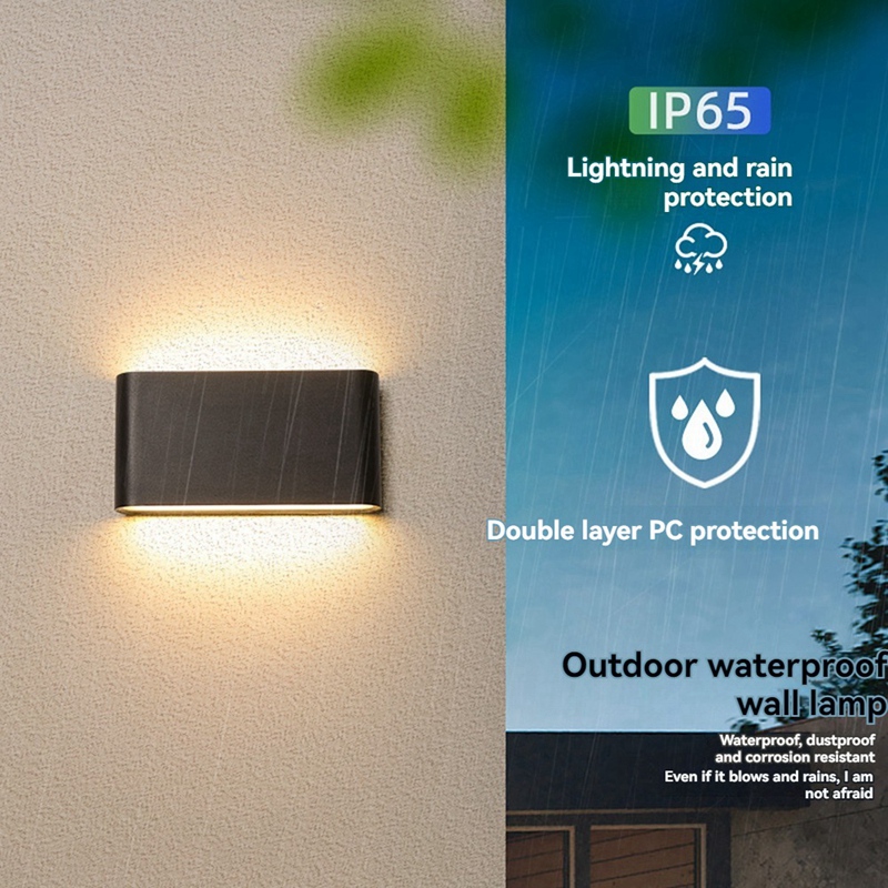 LED Wall Sconce Waterproof Out - مراجعة Outdoor Lighting Sconce وسعره