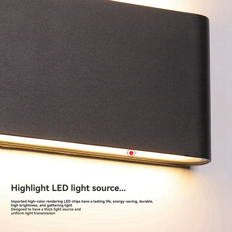 LED Wall Sconce Waterproof Out - مراجعة Outdoor Lighting Sconce وسعره