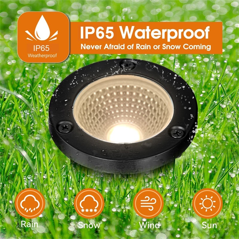 Outdoor In-ground Light LED Un - مراجعة Deck Step Light وسعره