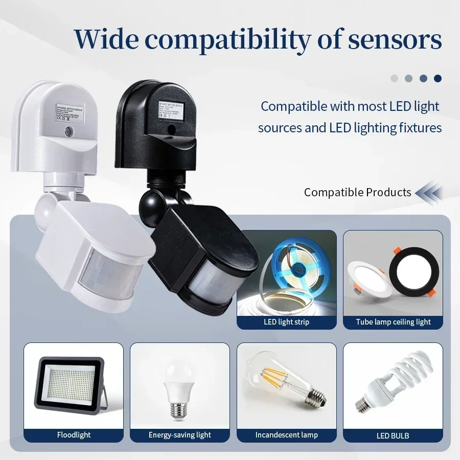 100-240V 12V PIR Motion Sensor - مراجعة Outdoor Lighting Timer Switch وسعره