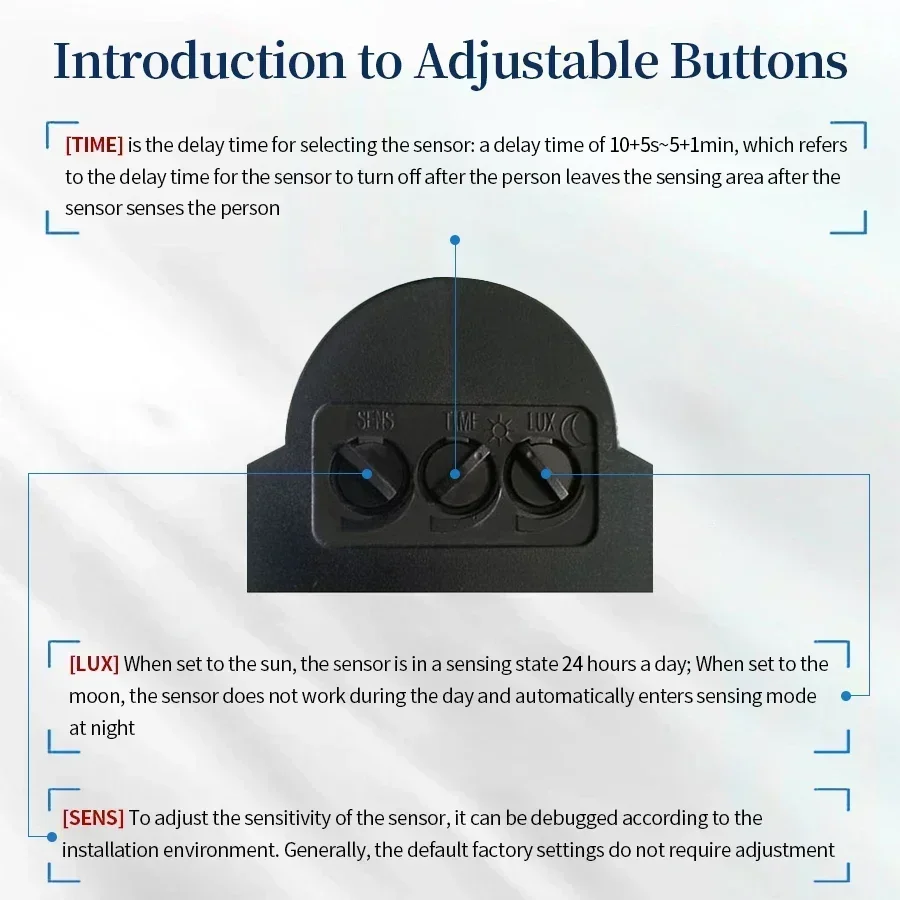 100-240V 12V PIR Motion Sensor - مراجعة Outdoor Lighting Timer Switch وسعره