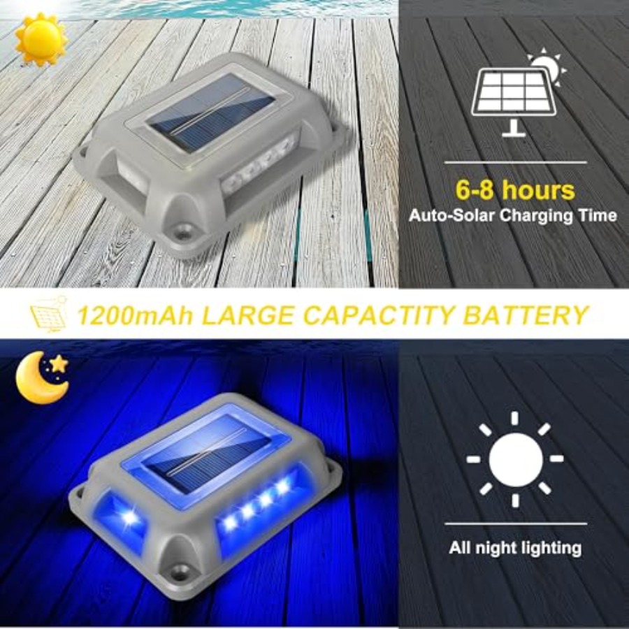 Solar Deck Lights Waterproof 1 - مراجعة Deck Step Light وسعره