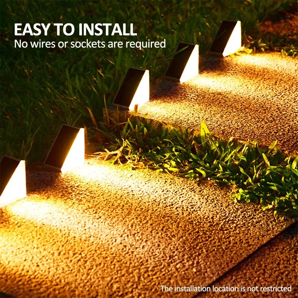 IP67 Waterproof Solar Step Lig - مراجعة Outdoor Lighting On Stairs وسعره