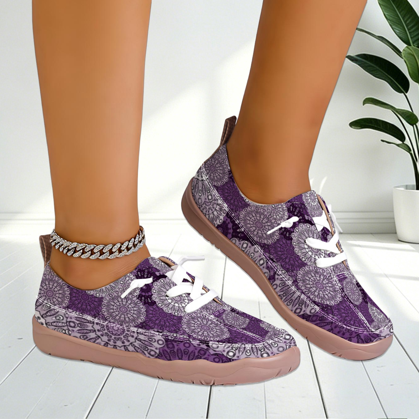 Women Geometric Print Wide Toe - مراجعة Outdoor Lighting Uplight وسعره